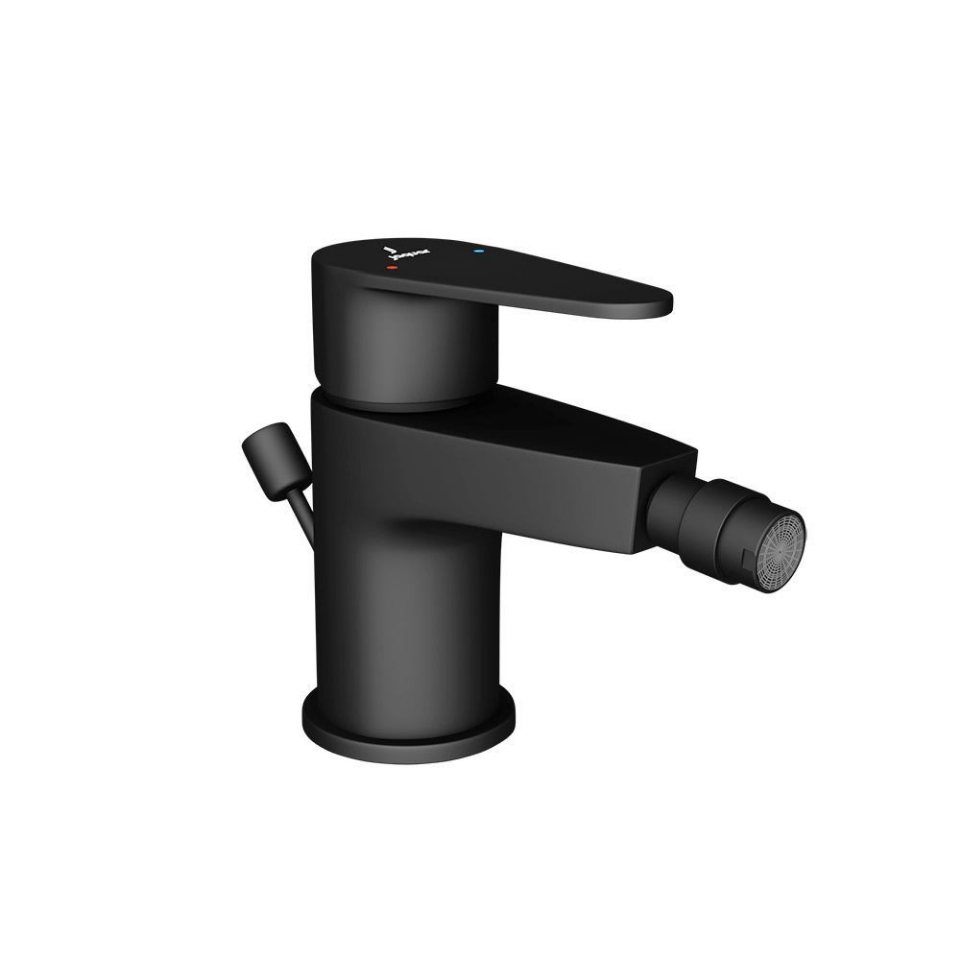 Picture of Single Lever Bidet Mixer with Popup Waste - Black Matt