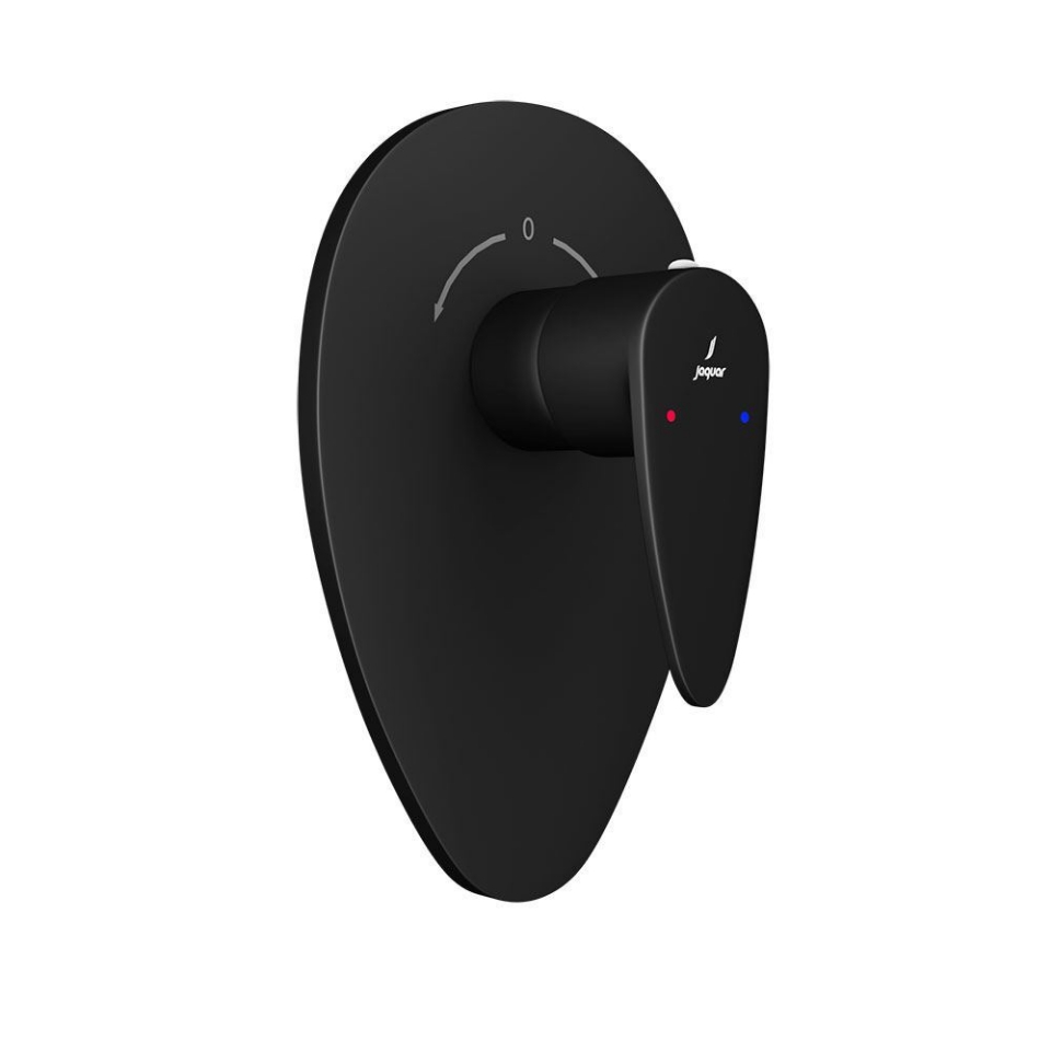 Picture of 2-way In-wall diverter - Black Matt