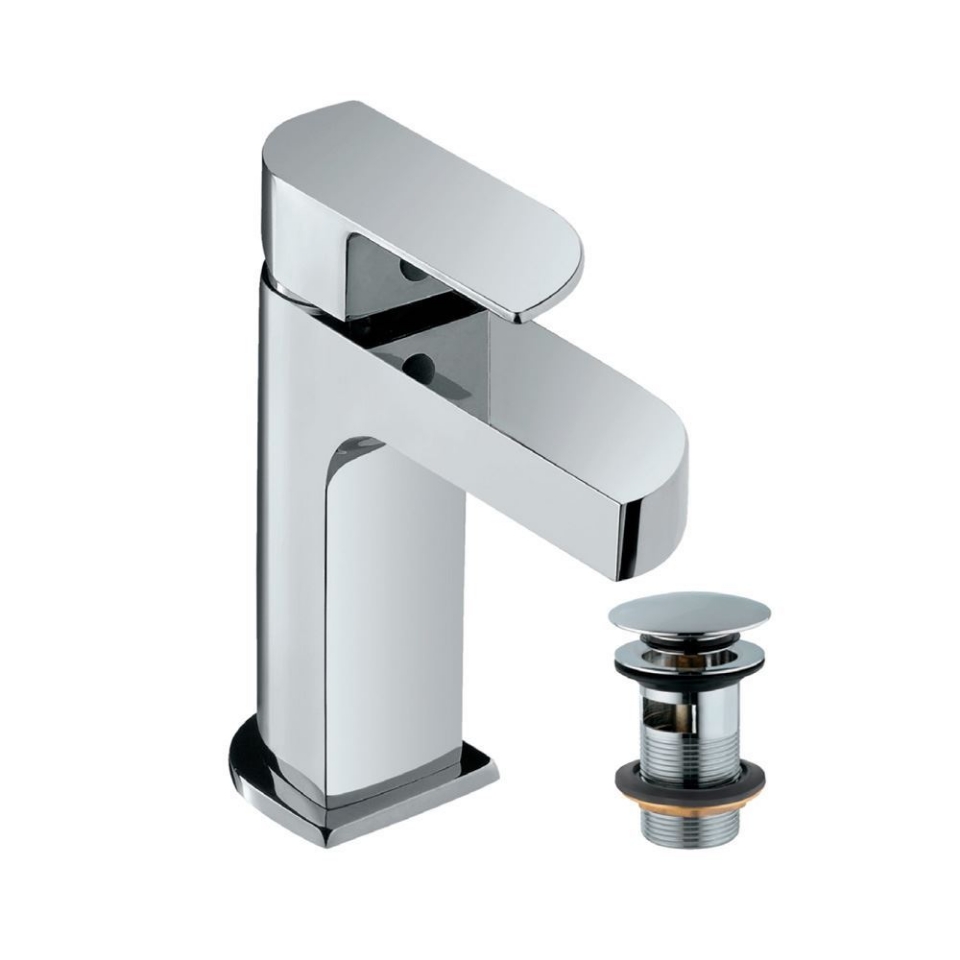 Picture of Single Lever Basin Mixer with click clack waste