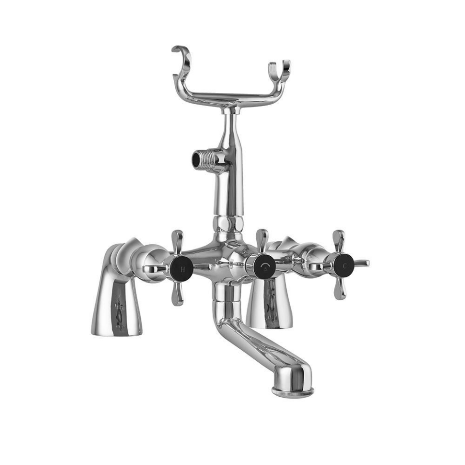 Picture of Bath & Shower Mixer with Telephone Shower Crutch