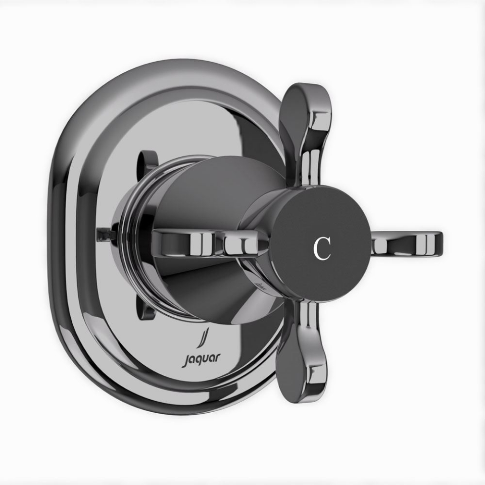 Picture of 벽매립 스탑 밸브 - 블랙 크롬