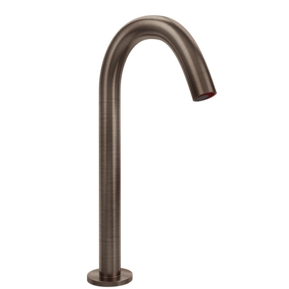 Picture of Blush High Neck Deck Mounted Sensor faucet - Antique Copper