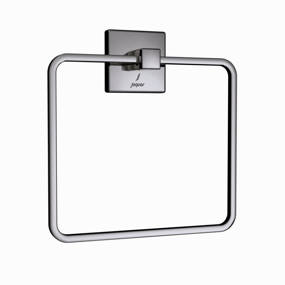 Picture of Towel Ring Square - Black Chrome