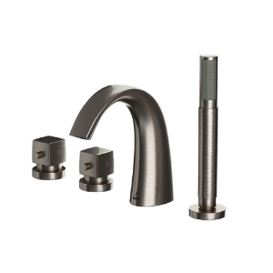 Picture of 4-Hole Thermostatic Bath & Shower Mixer - Stainless Steel