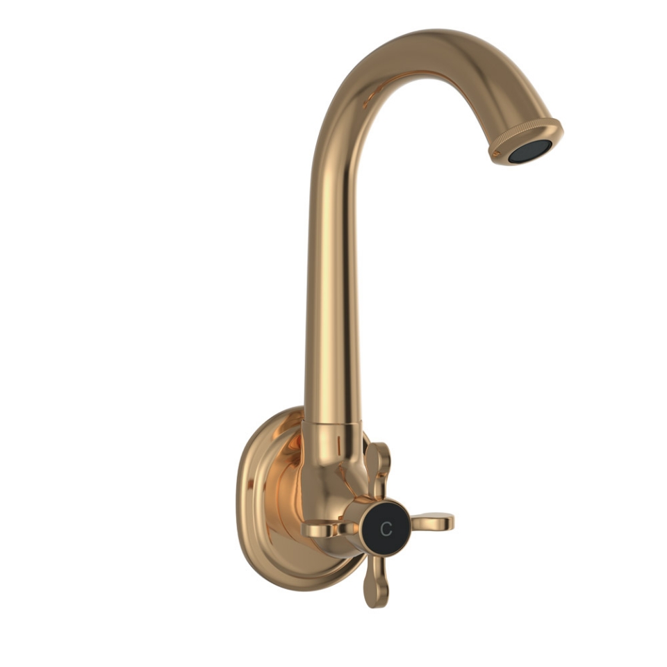 Picture of Sink Tap with Regular Swivel Spout - Auric Gold