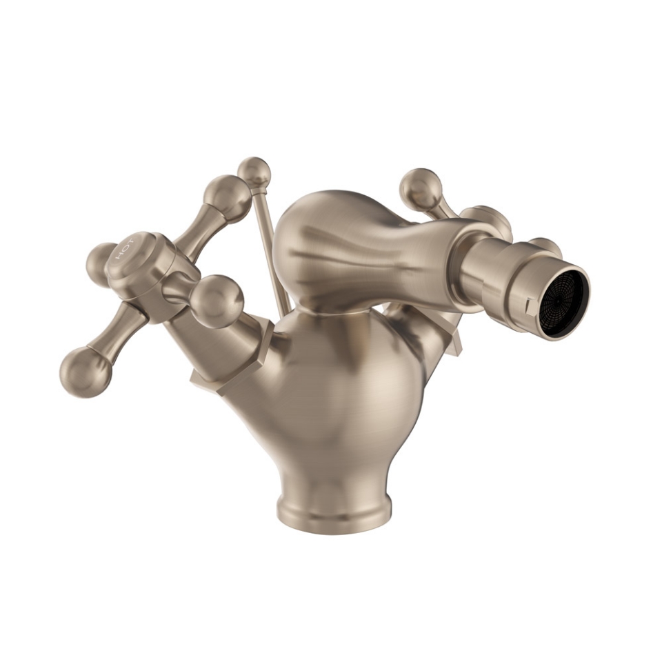 Picture of Monoblock Bidet Mixer with Popup Waste - Gold Dust