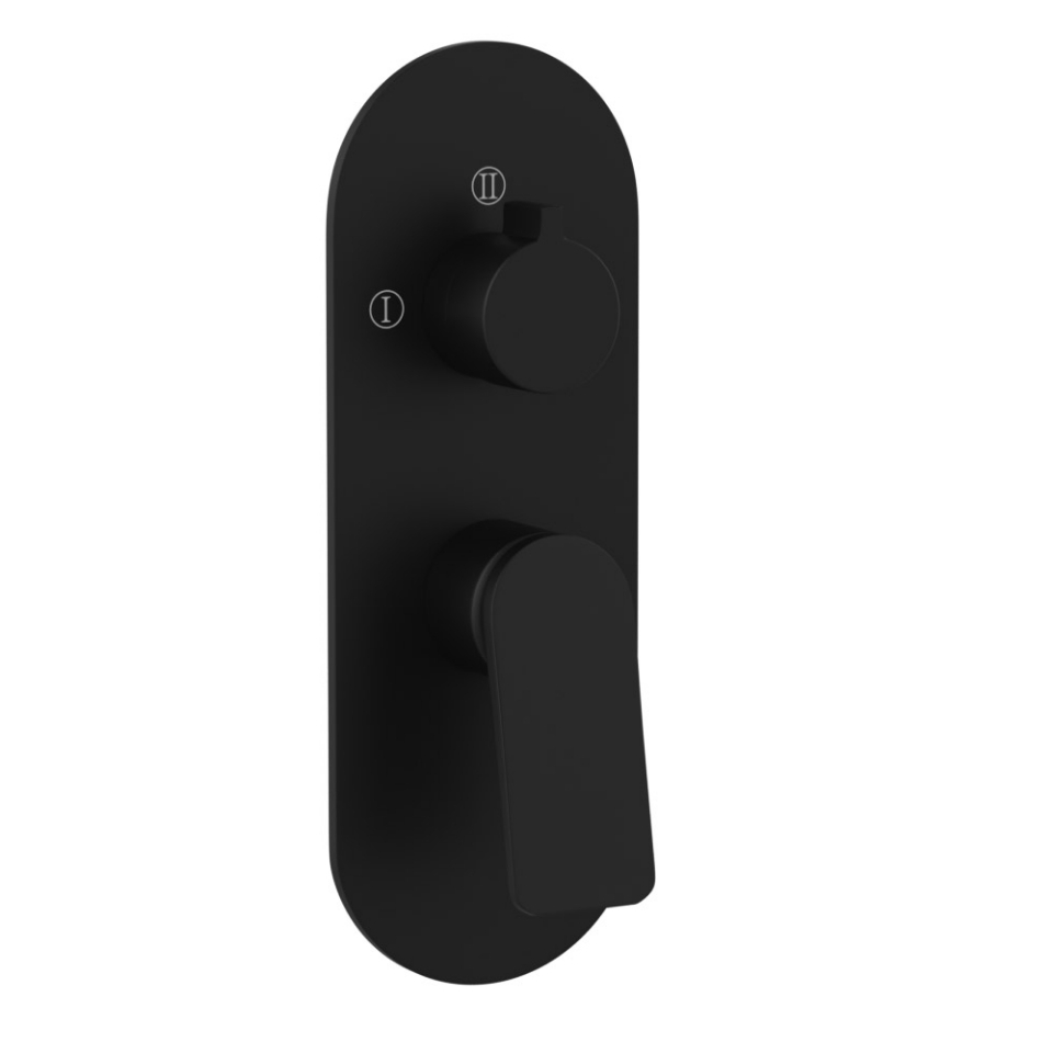 Picture of Aquamax Exposed Part Kit of Single Lever Shower Mixer - Black Matt
