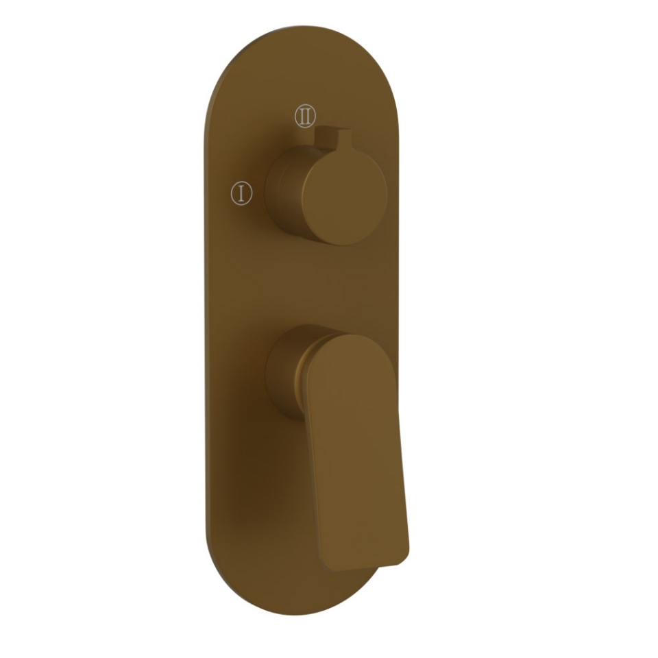 Picture of Aquamax Exposed Part Kit of Single Lever Shower Mixer - Gold Matt PVD