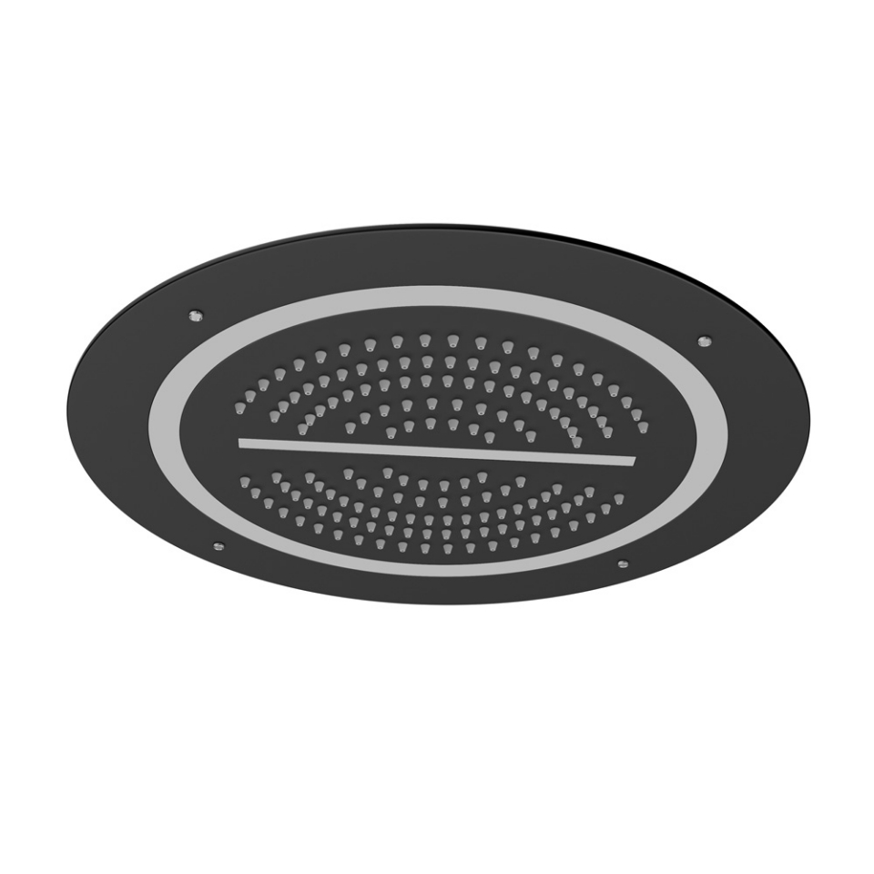 Picture of Duoflo Shower Round Shape - Black Matt