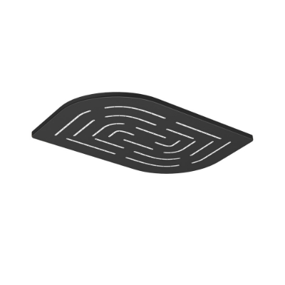 Picture of 단일 기능 얼라이브 메이즈 오버헤드 샤워 - 블랙 매트