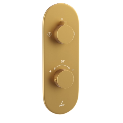 Picture of Aquamax Thermostatic Shower Mixer - Gold Matt PVD 