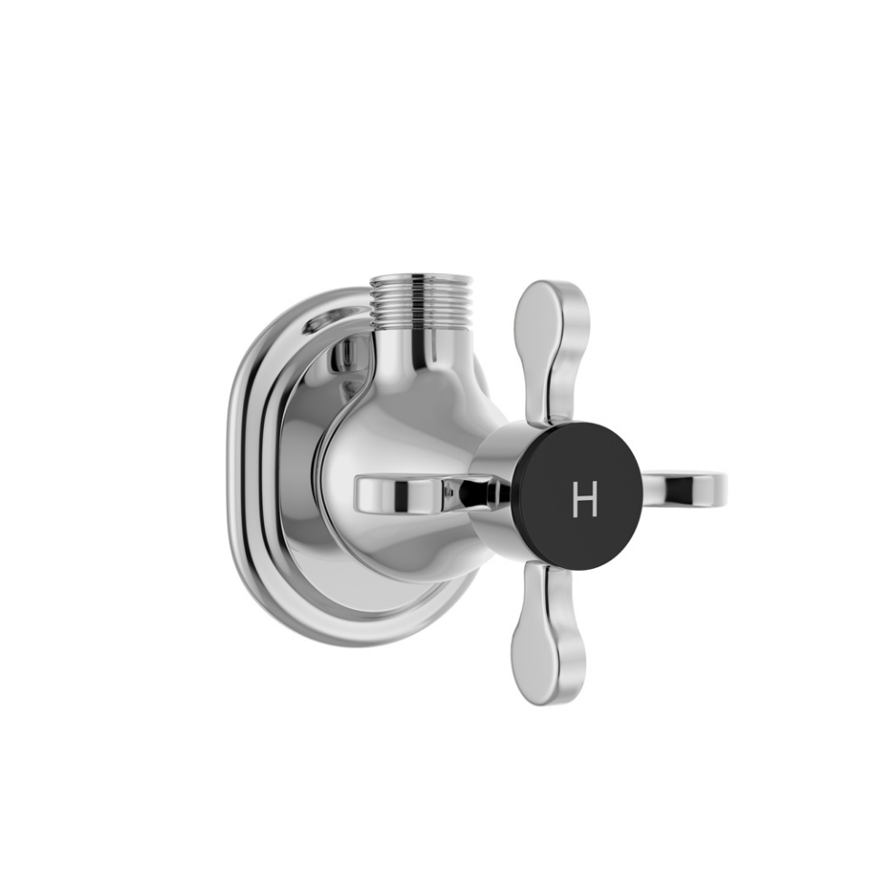 Picture of Angle Valve Hot Only - Chrome