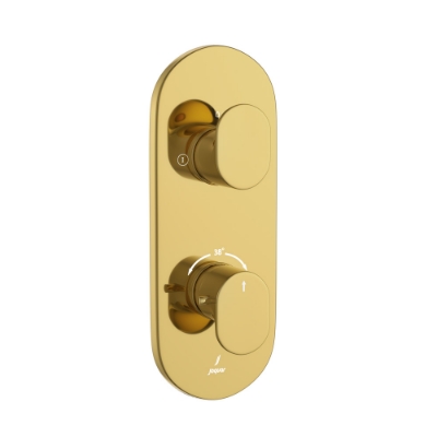 Picture of Aquamax Thermostatic Shower Mixer - Gold Bright PVD