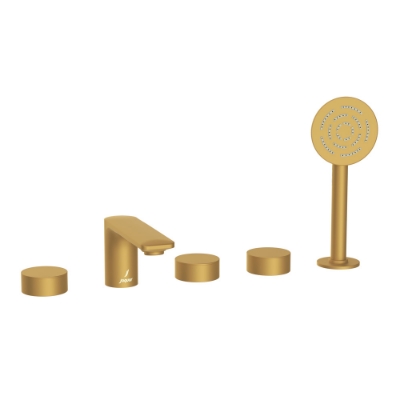 Picture of 5홀 샤워 욕조 수전 - 매트골드 PVD