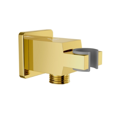 Picture of Square Wall Outlet - Gold Bright PVD