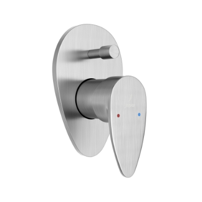 Picture of Exposed Part Kit of Single Lever Hi Flow In-wall Diverter - Stainless Steel
