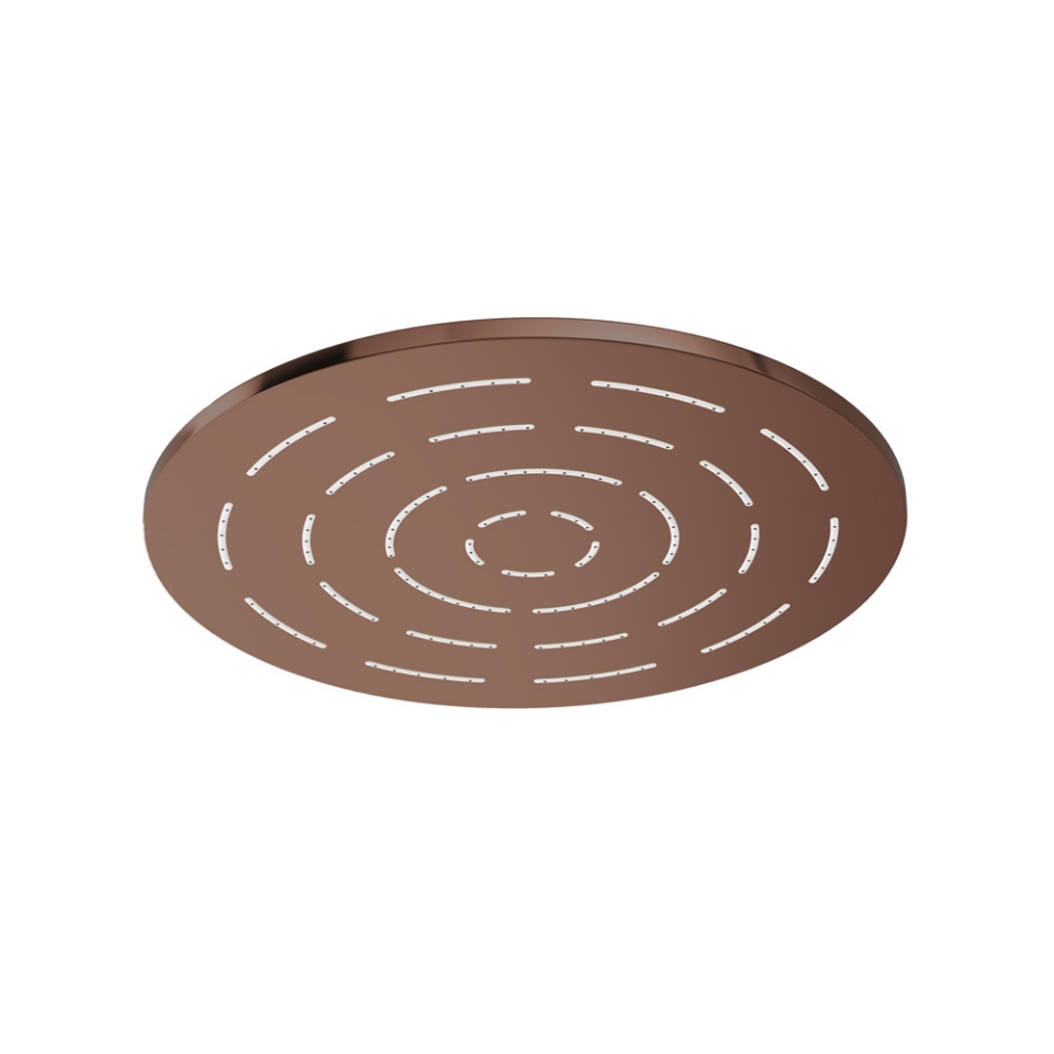 Picture of 단일 기능 원형 메이즈 오버 헤드 샤워 - 블러쉬 금색 PVD