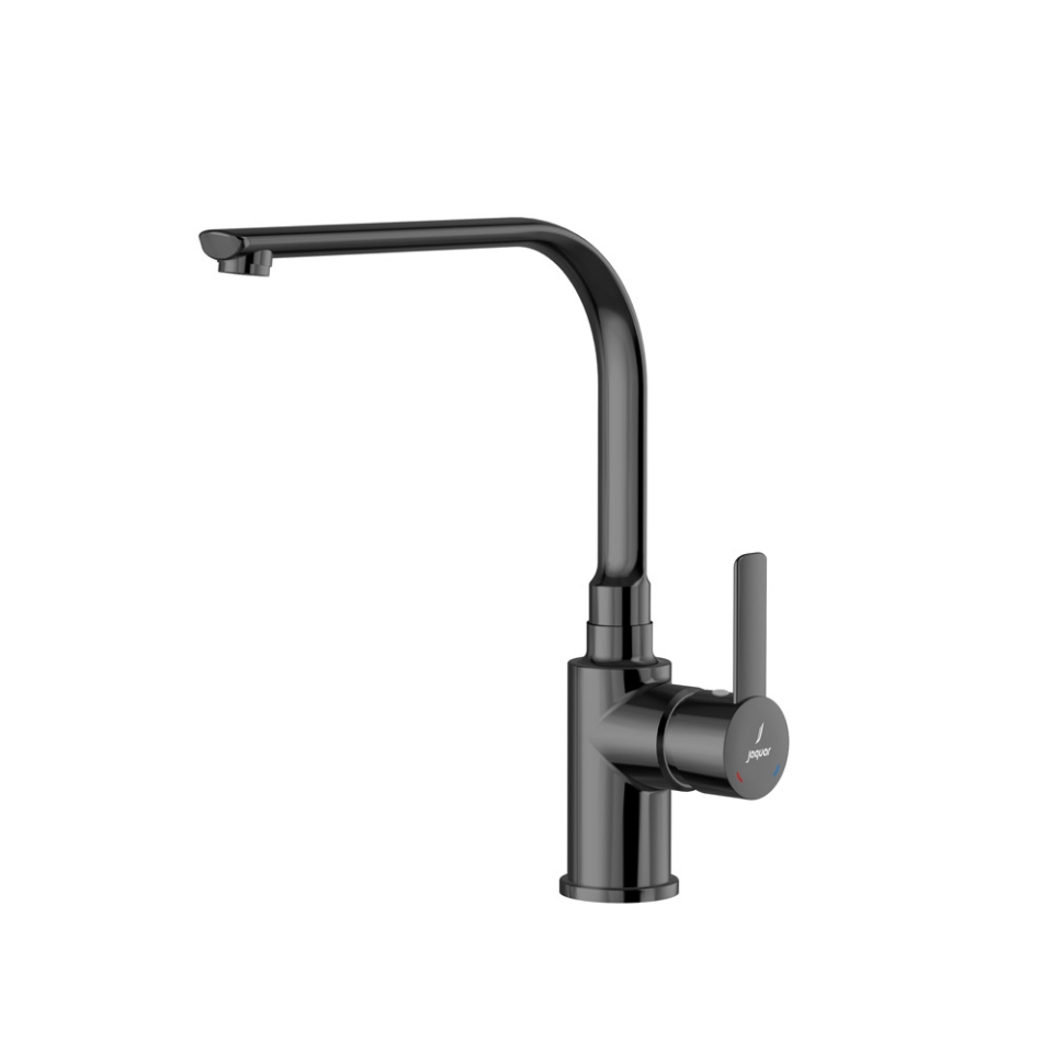 Picture of Side Single Lever Mono Sink Mixer - Black Chrome