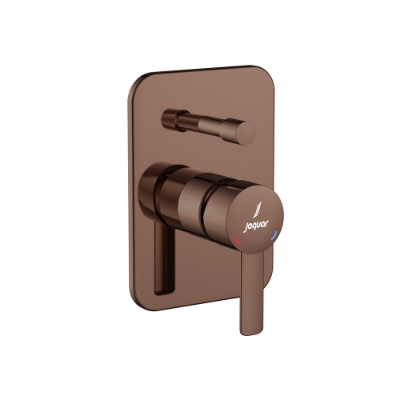 Picture of 매립형 다이버터 노출부 세트 (싱글 레버) - Blush Gold PVD