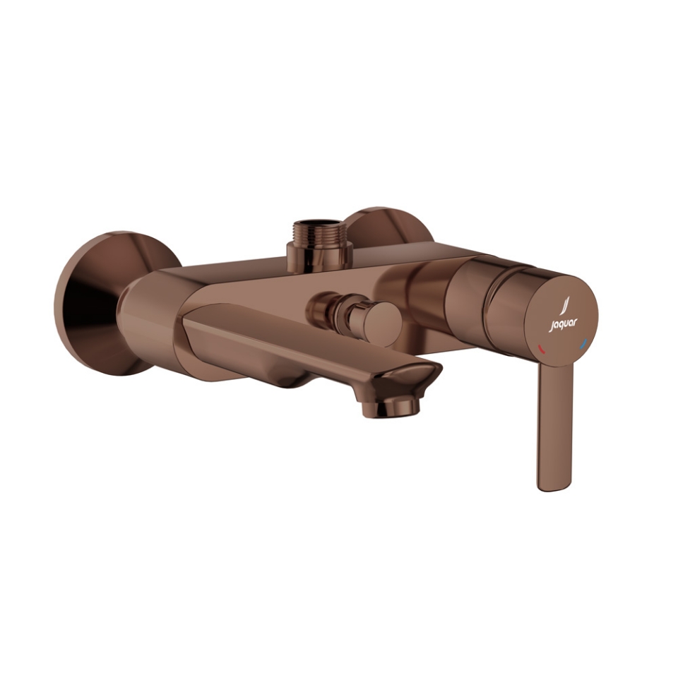 Picture of 싱글 레버 욕조 & 샤워 믹서 - Blush Gold PVD