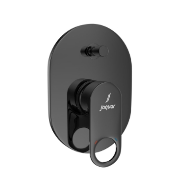 Picture of 싱글레버 벽매립 샤워 수전 노출 부분(고 수압) - 블랙 크롬