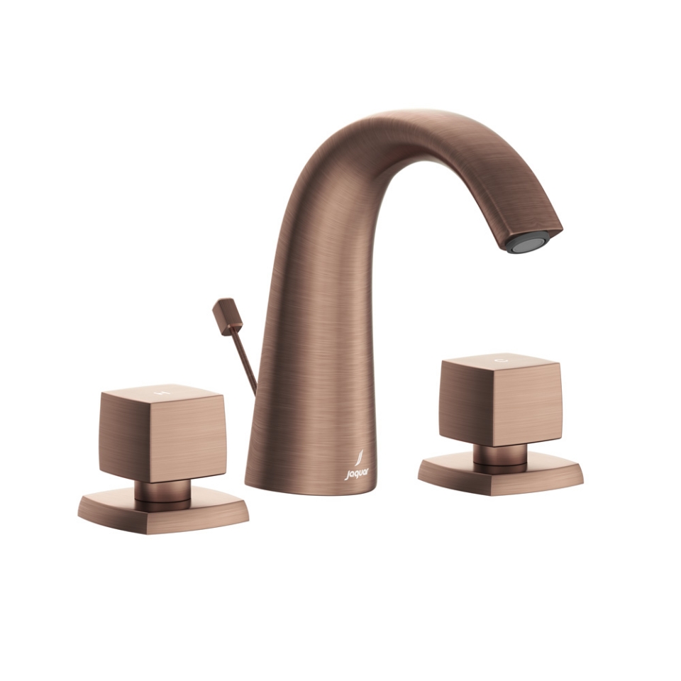 Picture of 3홀 세면 수전(수동 폽업용) - 엔티 코퍼