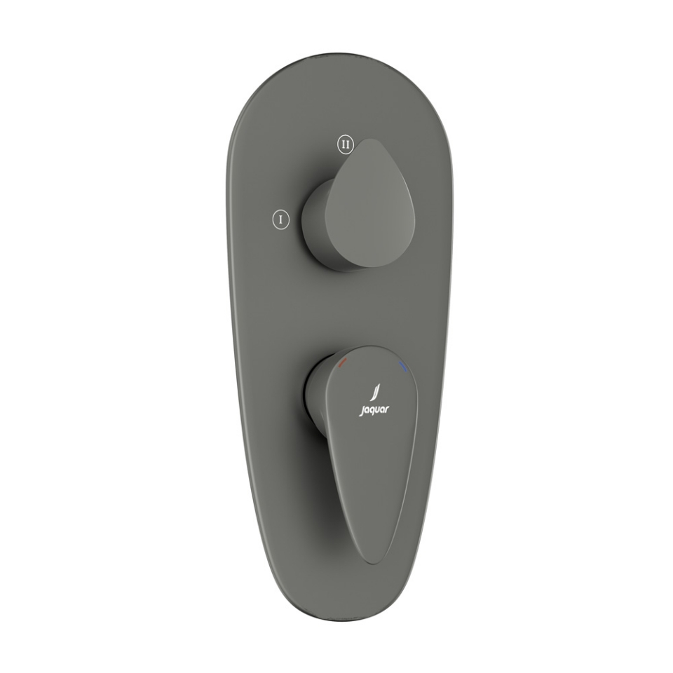 Picture of 3방향 전환기가 있는 Aquamax 싱글 레버 샤워 믹서 - 그래파이트