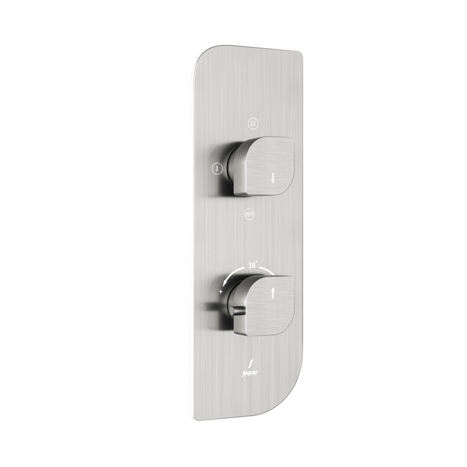 Picture of 3방향 전환기가 있는 Aquamax 온도 조절식 샤워 믹서 - 스테인리스 스틸