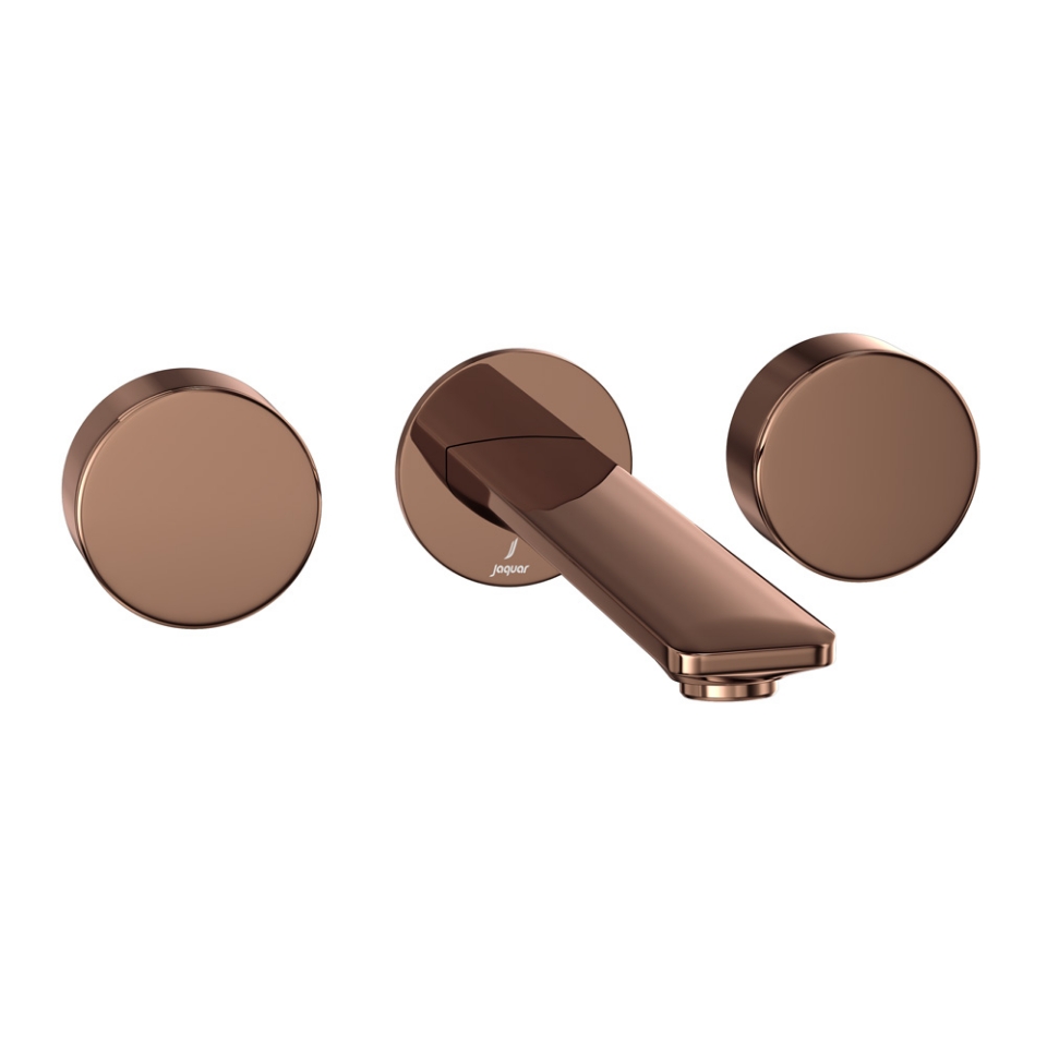 Picture of Exposed Part Kit of In-wall 3-Hole Basin Mixer - Blush Gold PVD