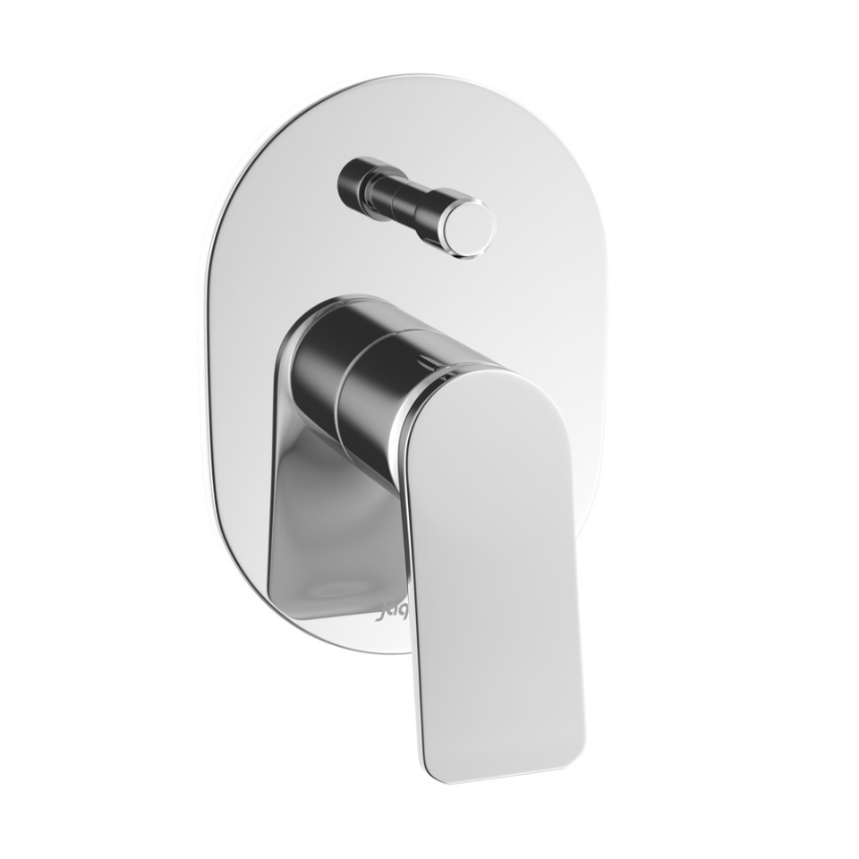 Picture of 싱글레버 벽매립 샤워 수전 노출 부분 - 크롬