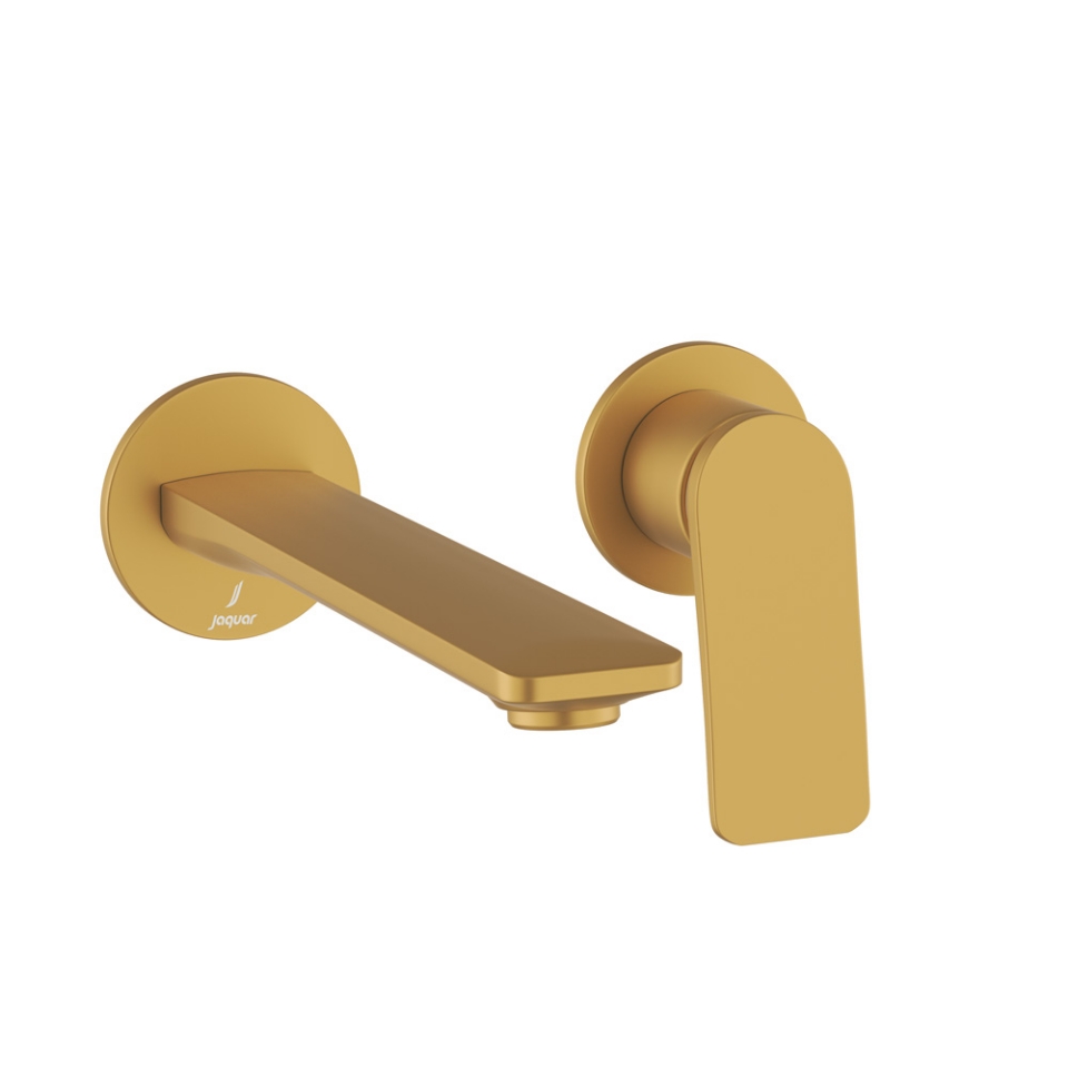 Picture of 벽매립 세면 수전(매립 뭉치 별도) - 매트골드 PVD