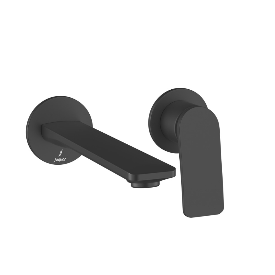 Picture of 벽매립 세면 수전(매립 뭉치 별도) - 블랙 매트