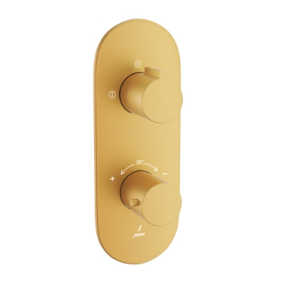 Picture of Aquamax Thermostatic Shower Mixer - Gold Matt PVD 