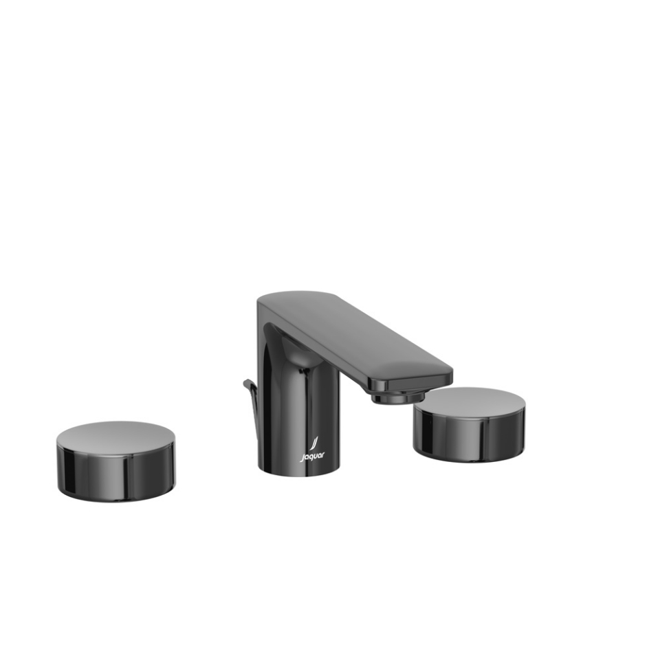 Picture of 3홀 세면 수전 - 블랙 크롬