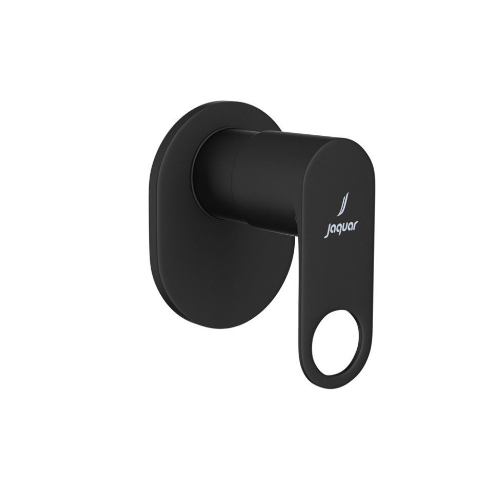 Picture of In-wall Stop Valve Hot Only - Black Matt