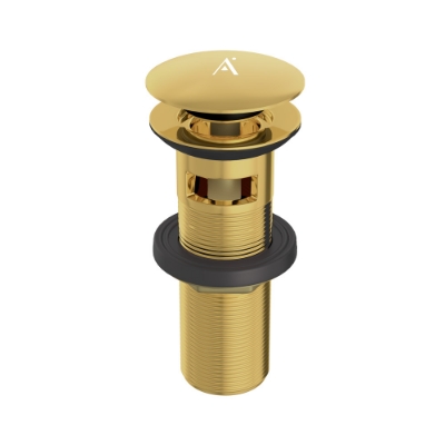 Picture of 자동 팝업 분지 폐기물 - 금색 광택 PVD