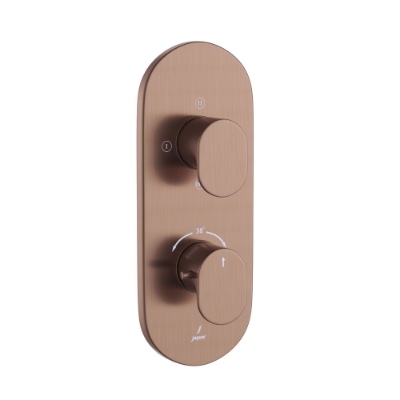 Picture of Aquamax 온도조절 샤워 믹서 - Antique Copper
