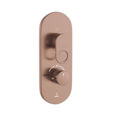 Picture of Aquamax 온도조절 샤워 믹서 - Antique Copper