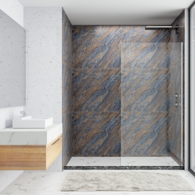 Picture of Stark Free Standing Bathscreen - (Width : 800-1200)
