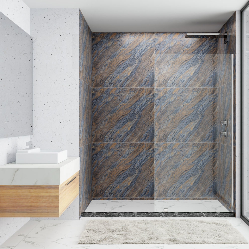 Picture of Stark Free Standing Bathscreen - (Width : 801-1200)